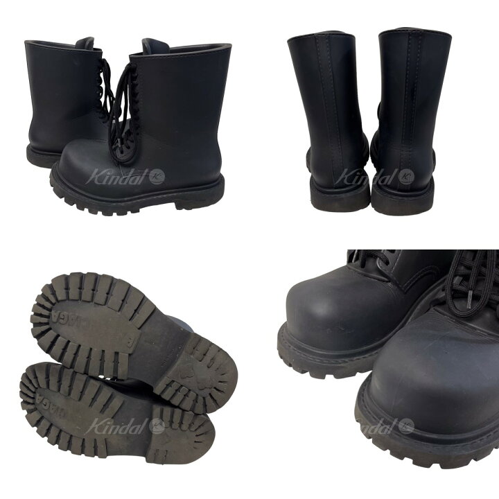 楽天市場】【中古】BALENCIAGA ステロイドブーツ ブラック サイズ：41 