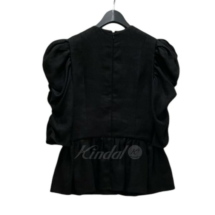 楽天市場】【中古】borders at balconyリネンペプラムトップス  