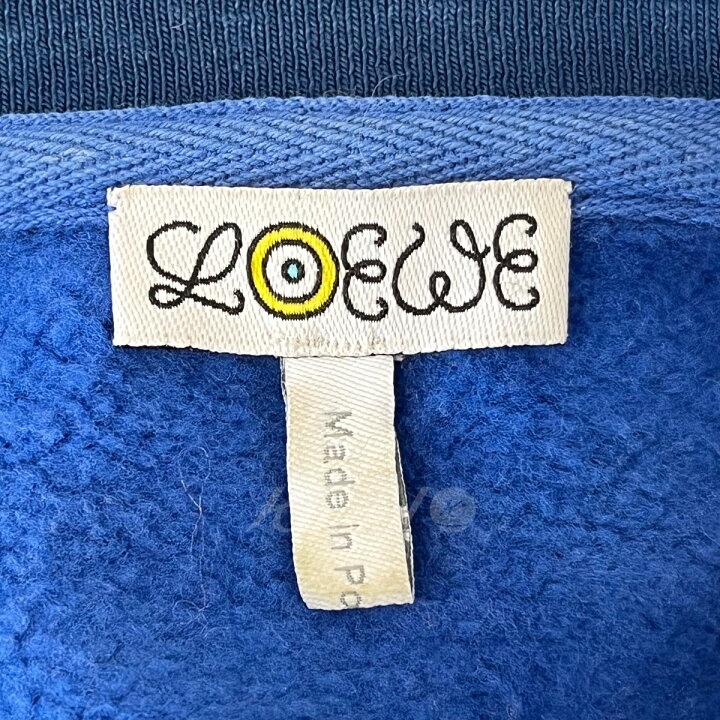 楽天市場】【中古】LOEWE スクリーンプリントスウェット ブルー サイズ 