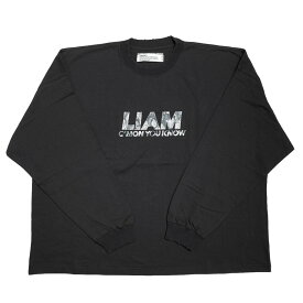 【中古】DAIRIKU× LIAM GALLAGHER “LIAM” Tee／liam-1 ブラック サイズ：Free【価格見直し】