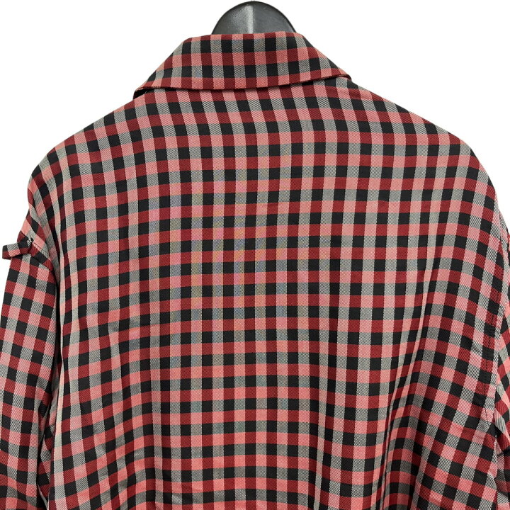 楽天市場】【中古】DELADA ネクタイ付きチェックシャツ ブラック  