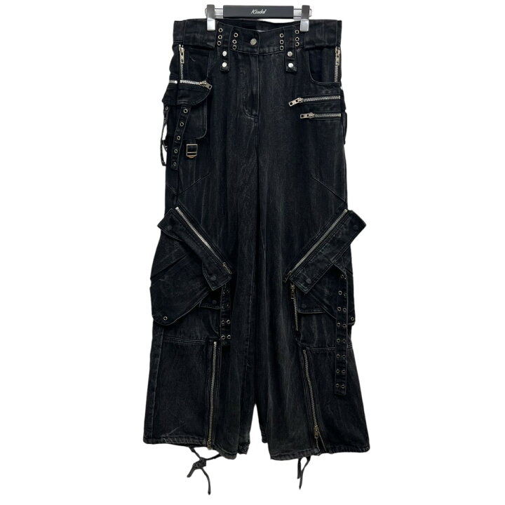楽天市場】【中古】NO／FAITH STUDIOS CARGO DENIM PANTS デニムカーゴ  