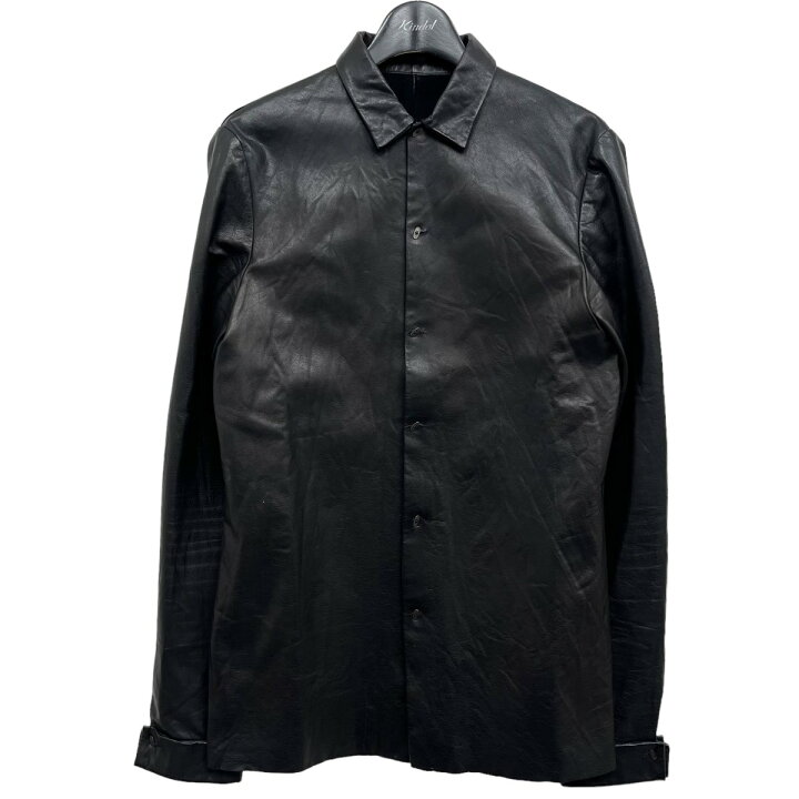 楽天市場】【中古】m．a+ レザーシャツ ブラック サイズ：- 【210424  