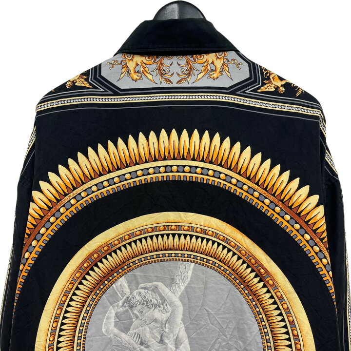 楽天市場】【中古】VERSACE×KITH シルクシャツ ブラック サイズ：46 