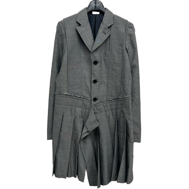 楽天市場】【中古】BLACK COMME des GARCONS ジャケット グレー サイズ  