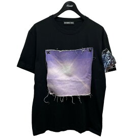 【中古】RAF SIMONS　THE XX20SSパッチデザインTシャツ ブラック サイズ：L 【210424】（ラフシモンズ）