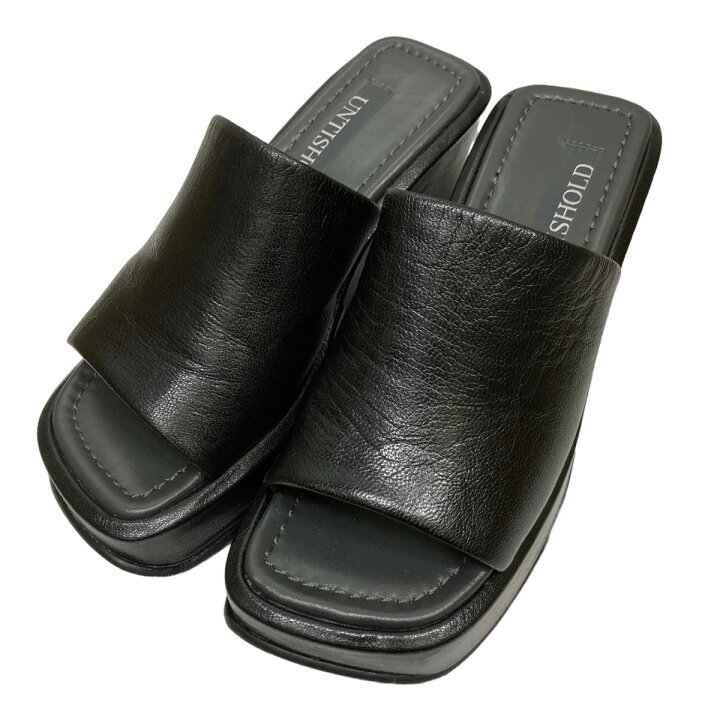 楽天市場】【中古】UNTISHOLD 「MARTA」 厚底サンダル 2203 ブラック  