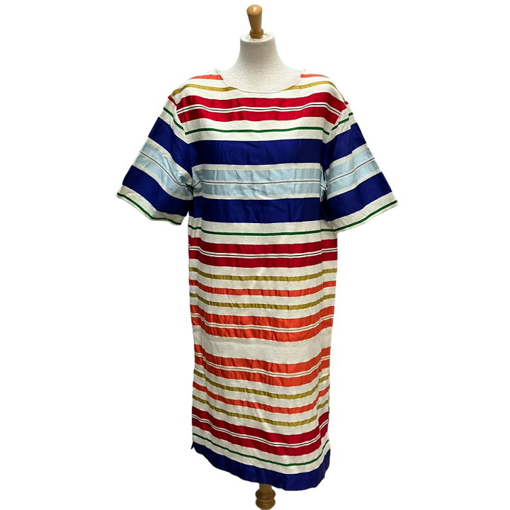 楽天市場】【中古】STELLA McCARTNEY コットンシルクマルチボーダー  