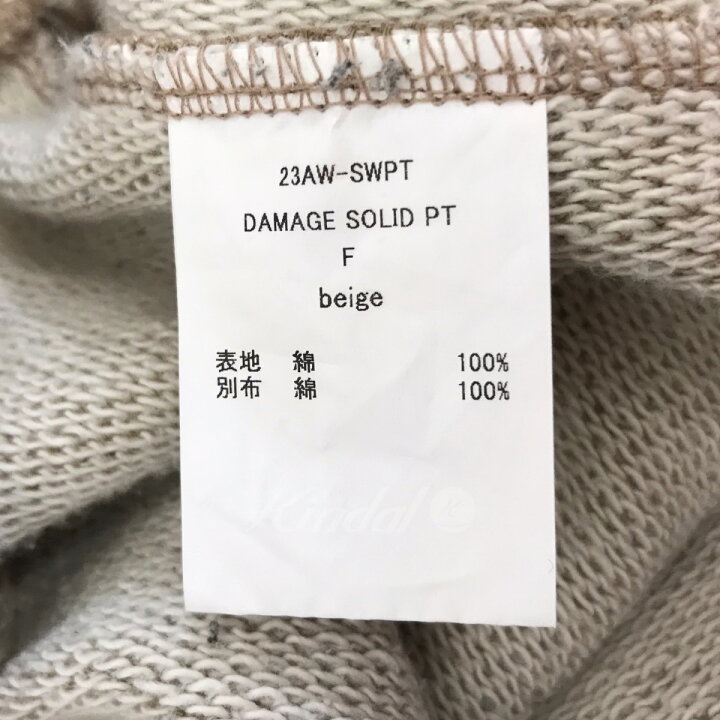 楽天市場】【中古】JIAN YE ｢SOLID PANTS ｣スウェットパンツ 23AW-SWPT 