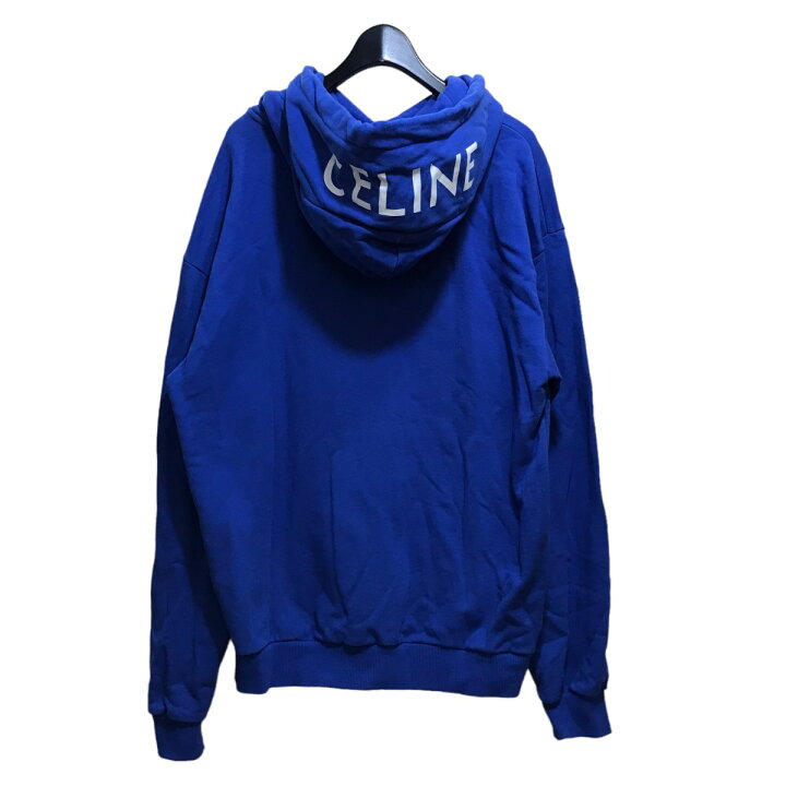楽天市場】【中古】CELINEプルオーバーパーカー 2Y499052H ブルー  