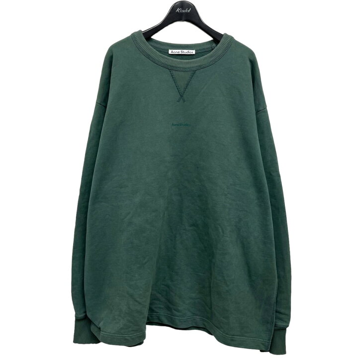 楽天市場】【中古】ACNE STUDIOS ロゴスウェット グリーン サイズ：L  