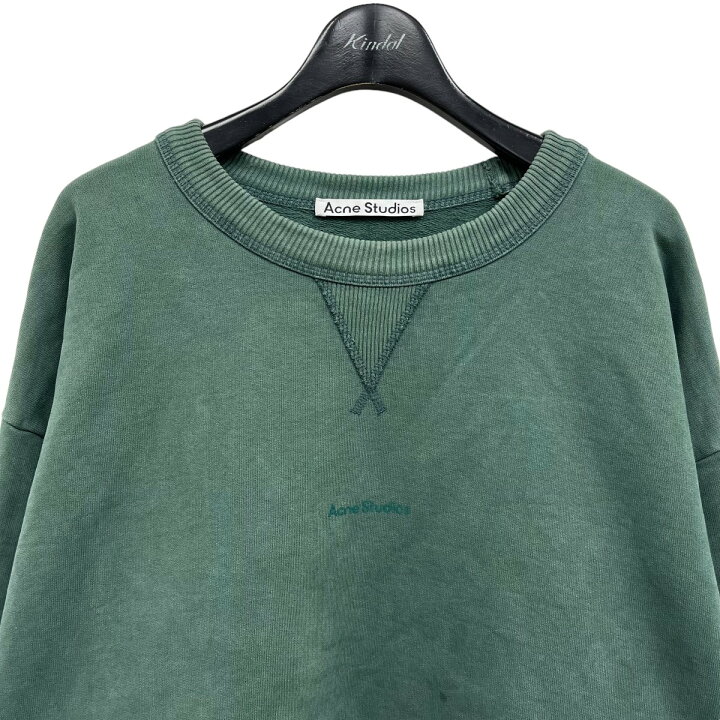 楽天市場】【中古】ACNE STUDIOS ロゴスウェット グリーン サイズ：L 