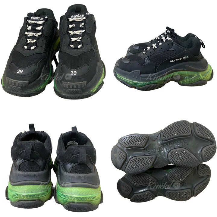 楽天市場】【中古】BALENCIAGA クリアソールトリプルエススニーカー 