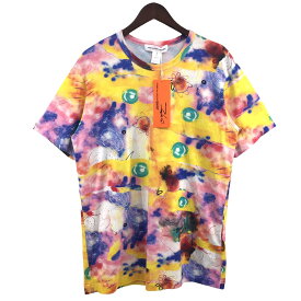 【中古】COMME des GARCONS SHIRT　20AW FUTURA print T-shirt フューチュラ グラフィック Tシャツ マルチカラー サイズ：X 【230424】（コムデギャルソンシャツ）