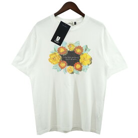 【中古】UNDERCOVER　undercover floral s／s t-shirt フローラル Tシャツ ホワイト サイズ：2 【230424】（アンダーカバー）