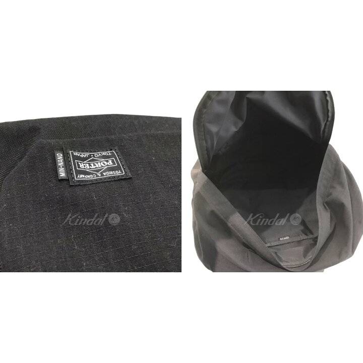 楽天市場】【中古】PORTER × MIN-NANO｢Backpack BO｣9周年バックパック 