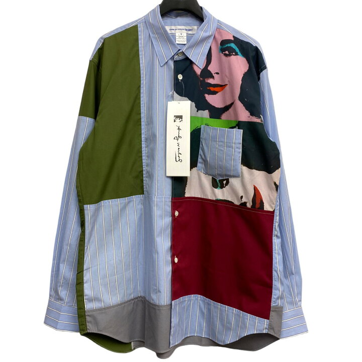 楽天市場】【中古】COMME des GARCONS SHIRT×Andy Warhol 24SS FM-B014  