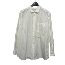 【中古】nanamica　Regular Collar Wind Shirt ホワイト サイズ：S 【240424】（ナナミカ）