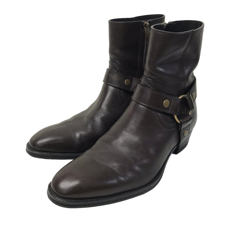 楽天市場】【中古】SAINT LAURENT PARIS｢WYATT 40 HARNESS BOOT 