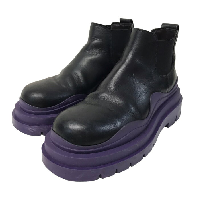 楽天市場】【中古】BOTTEGA VENETAタイヤブーツ 630281 ブラック 