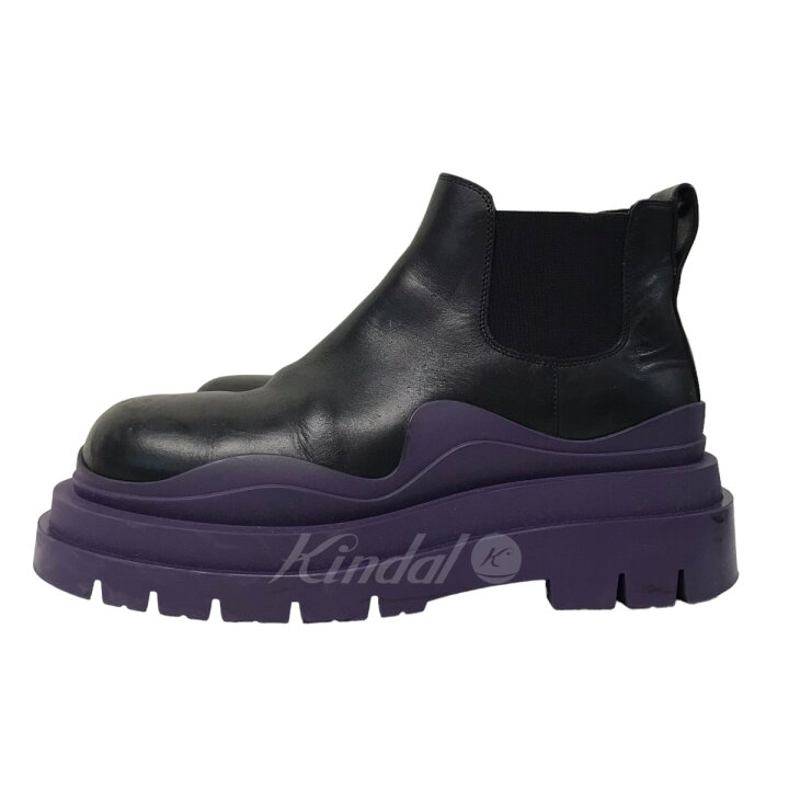 楽天市場】【中古】BOTTEGA VENETAタイヤブーツ 630281 ブラック 