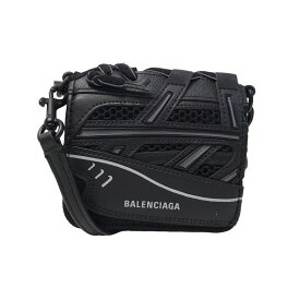 【中古】BALENCIAGA　ネックストラップ財布 661728 ブラック 【240424】（バレンシアガ）