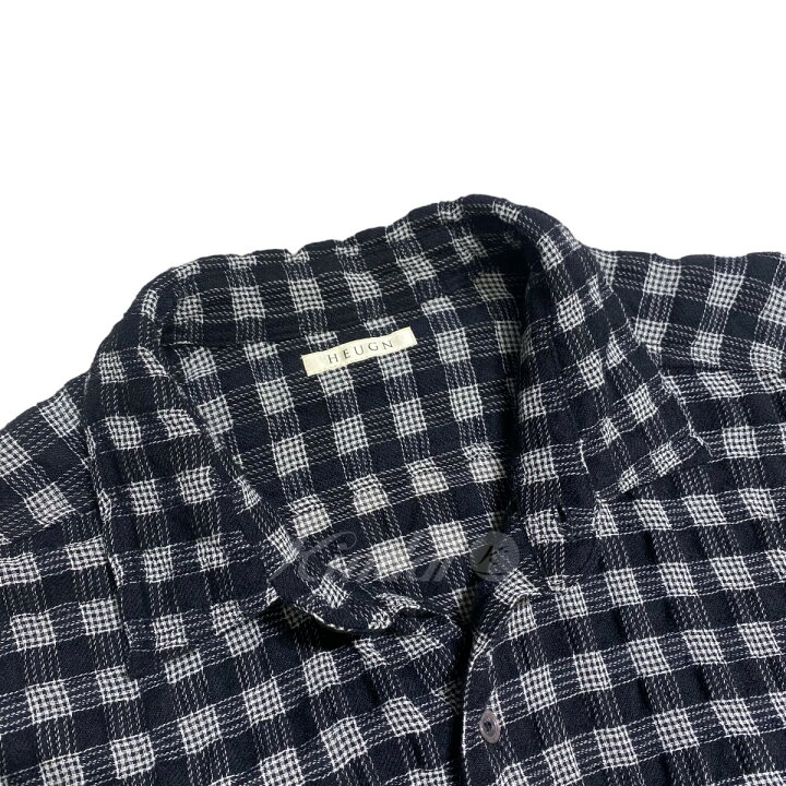 楽天市場】【中古】HEUGN 2022AW Bobby Check チェックシャツ 