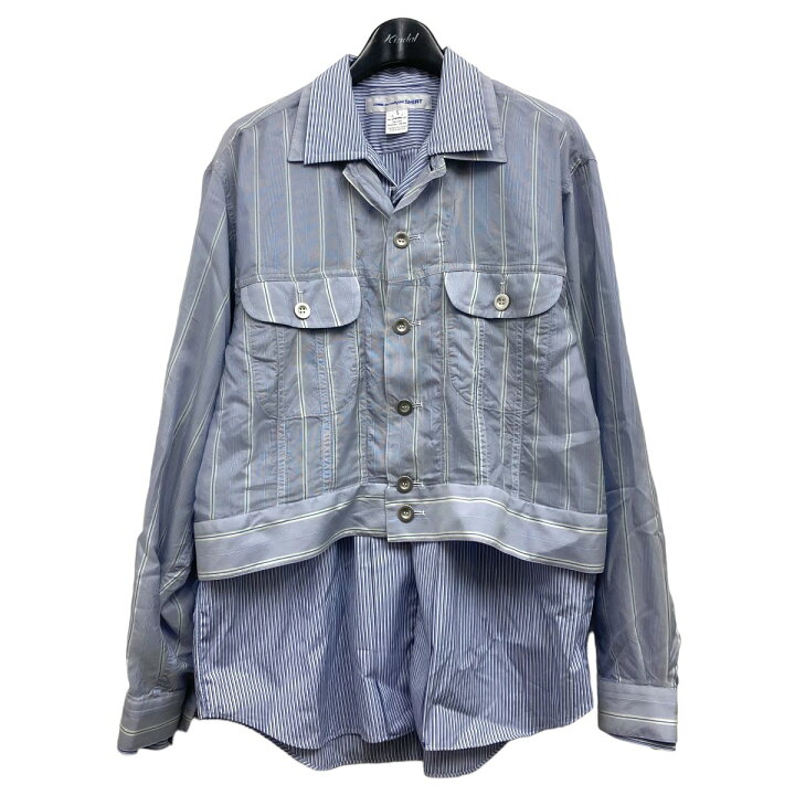 楽天市場】【中古】COMME des GARCONS SHIRT ストライプ 
