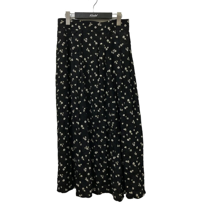 楽天市場】【中古】SEZANE 花柄スカート S212JUP019N ブラック サイズ 