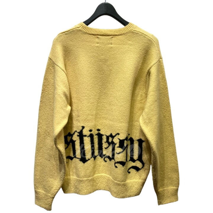 楽天市場】【中古】Stussy22AW ニットセーター 117157 イエロー サイズ 
