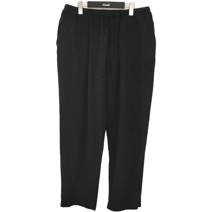COMOLI コモリ スウェットパンツ 3(L位) 黒 【古着】【中古】（COMOLI  