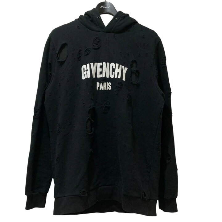 楽天市場】【中古】GIVENCHYデストロイパーカー 15W7 191 653 ブラック 