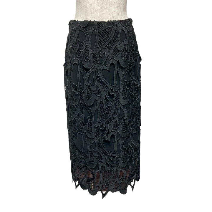 楽天市場】【中古】CELFORD ハートレーススカート ブラック サイズ：38  