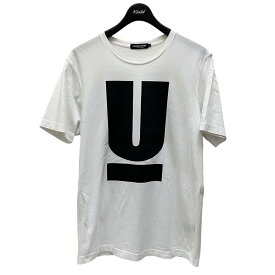【中古】UNDERCOVER　ロゴTシャツ ホワイト サイズ：L 【250424】（アンダーカバー）