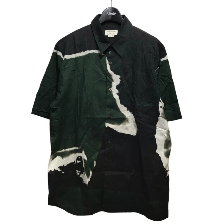 楽天市場】【中古】DRIES VAN NOTEN ×Len Lye 半袖シャツ グリーン 