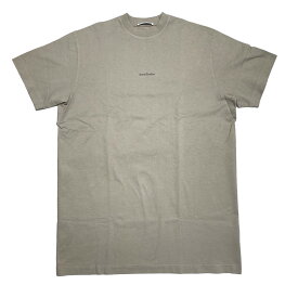 【中古】ACNE STUDIOS　ロゴTシャツドレス 半袖Tシャツ／fn-wn-dres000461 ベージュ サイズ：S 【250424】（アクネストゥディオズ）