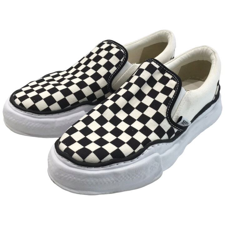 楽天市場】【中古】Maison MIHARA YASUHIROチェッカースリッポン 