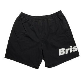 【中古】F．C．R．B．　STRETCH SLASH SHORT ショートパンツ／ fcrb-210040 ブラック サイズ：XL 【250424】（エフシーアールビー）