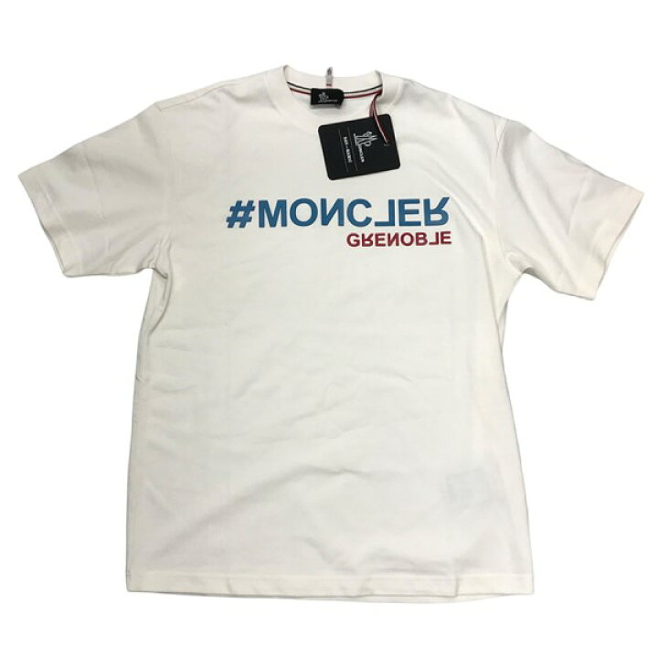 楽天市場】【中古】MONCLER GRENOBLE ロゴTシャツ アイボリー サイズ  