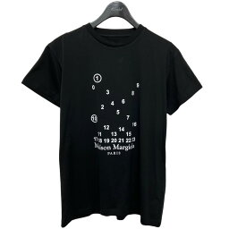 【中古】Maison Margiela　23SS プリントTシャツ S51GC0516 ブラック サイズ：L 【240424】（メゾンマルジェラ）