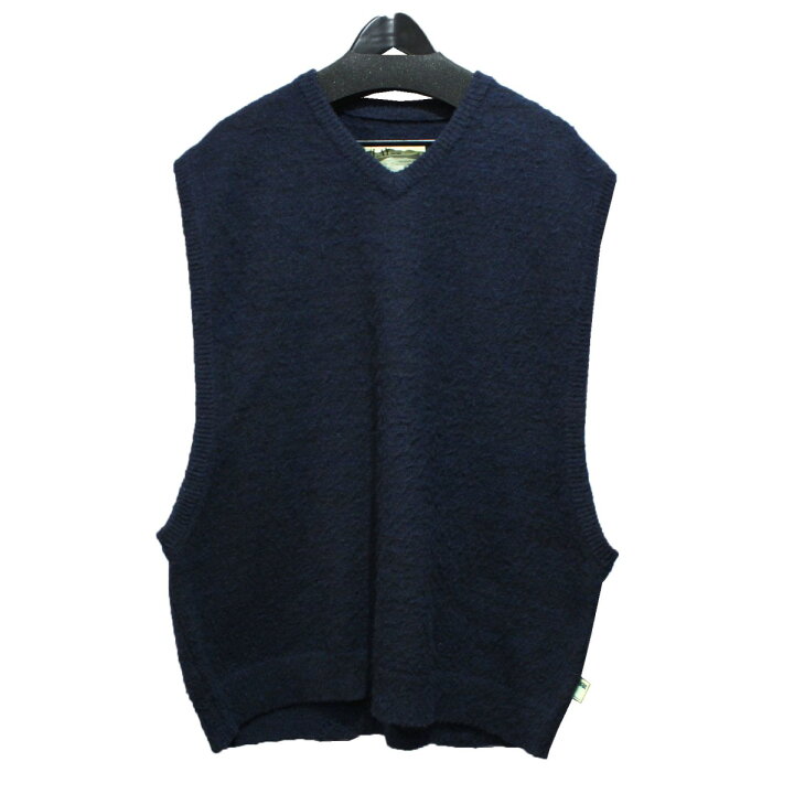 楽天市場】【中古】SSZ BEAMS 23AW BORO MOHAIR VEST ボロ ダメージ 