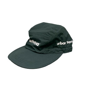 【中古】WTAPS　CAP NYLON TUSSAH ロゴプリント ナイロンキャップ グリーン サイズ：02 【240424】（ダブルタップス）