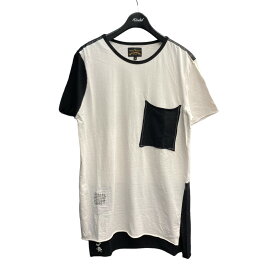【中古】VIVIENNE WESTWOOD ANGLOMANIA　リペア加工デザインTシャツ ホワイト サイズ：M 【240424】（ヴィヴィアン・ウエストウッドアングロマニア）