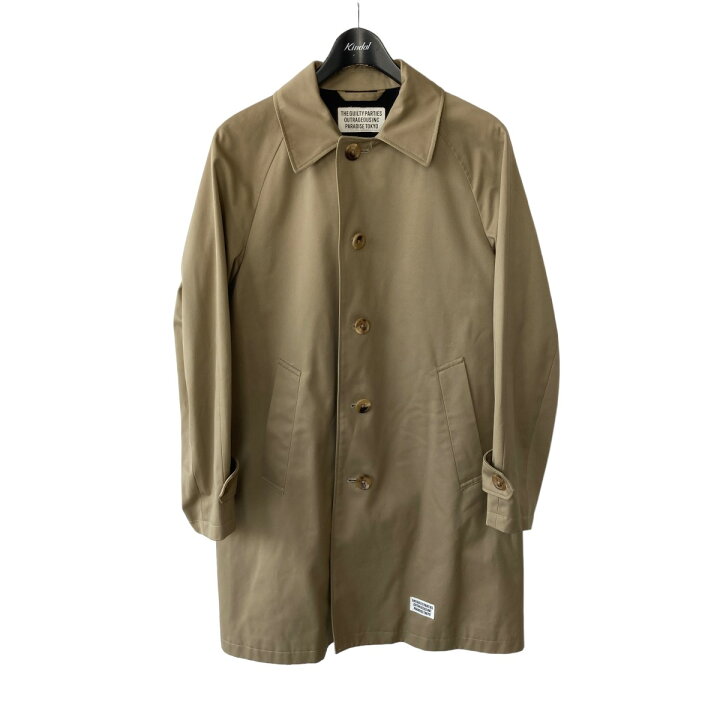 楽天市場】【中古】WACKO MARIAステンカラーコート ベージュ サイズ：S 