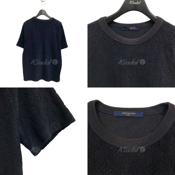 楽天市場】【中古】LOUIS VUITTON モノグラム総柄パイルTシャツ 