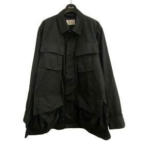 【中古】CIOTA　スビンコットンウェザージャングルファティーグジャケット ブラック サイズ：5 【250424】（シオタ）