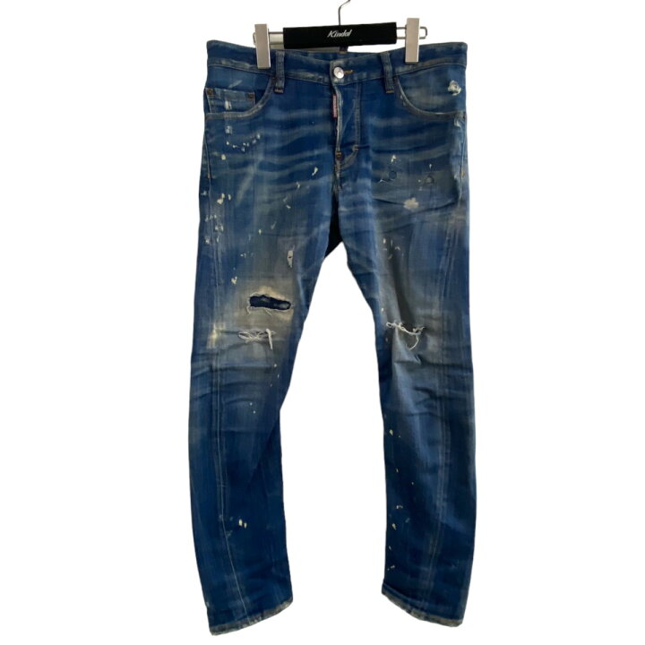 楽天市場】【中古】DSQUARED2｢Sexy Twist Jean｣ダメージ加工ペイント 