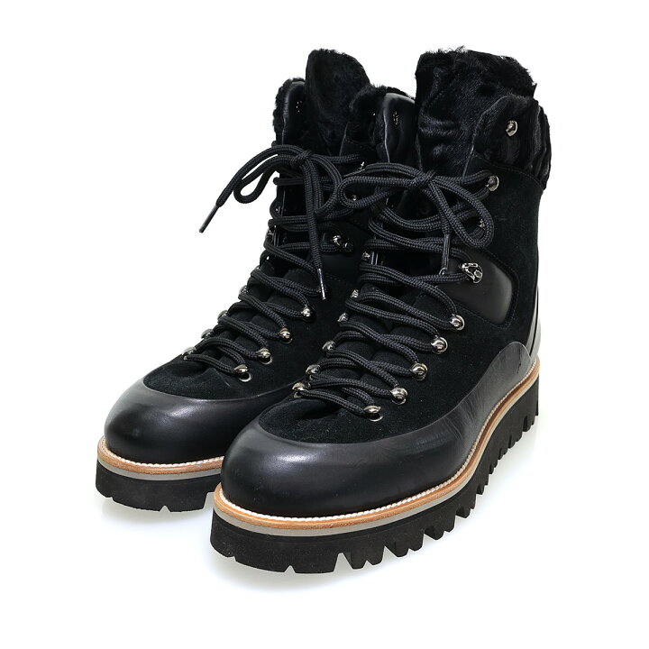 楽天市場】【中古】MONCLER マウンテンタイプレースアップブーツ 