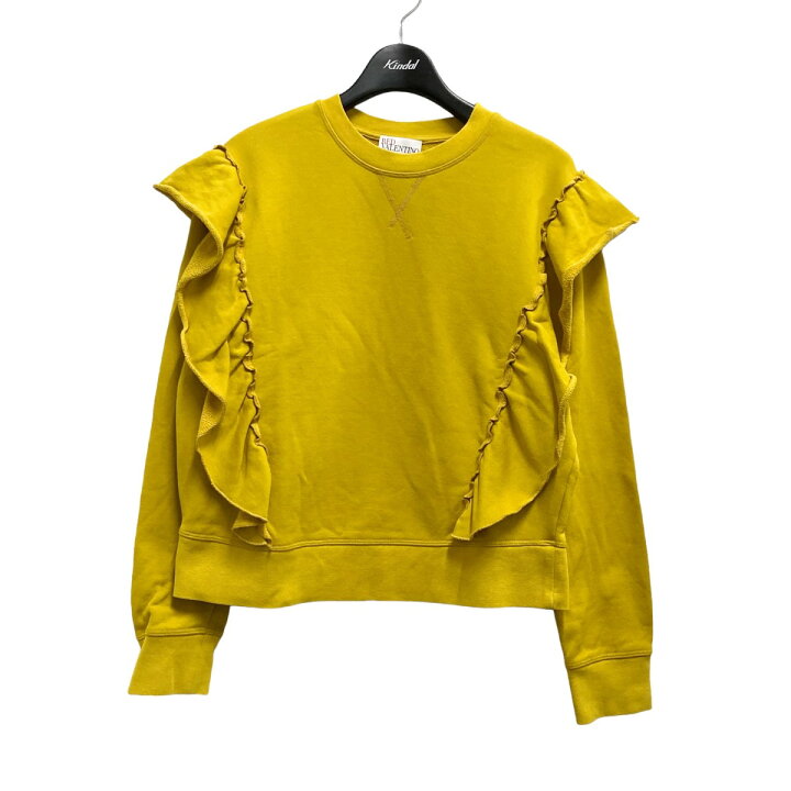 楽天市場】【中古】RED VALENTINOフリル装飾トレーナー イエロー  