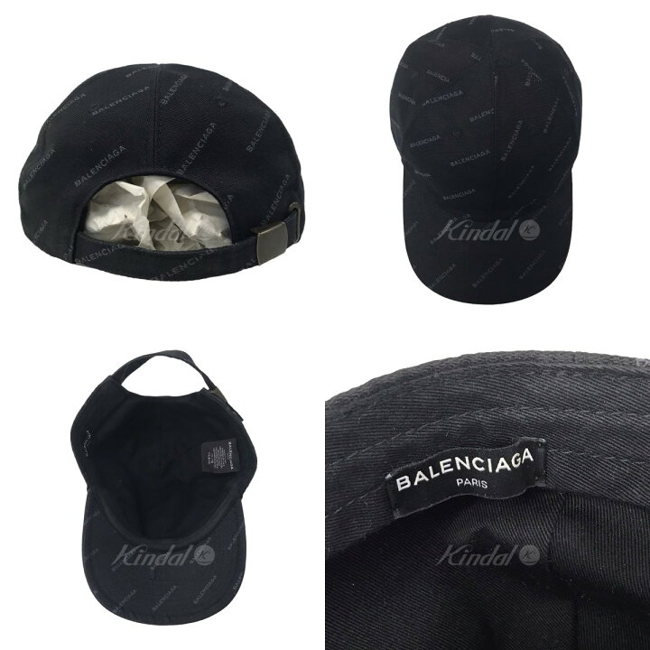 楽天市場】【中古】BALENCIAGA 17AW モノグラムキャップ 474619 